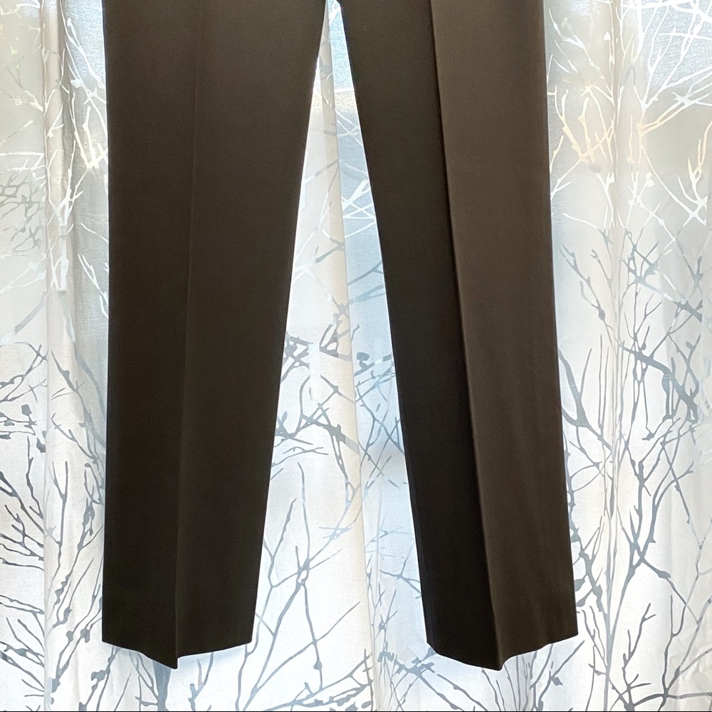 Jill Sander all black cotton dress pants trousers slacks - Picture 4 of 13